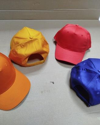 Lotto di n. 4  cappelli Baseball