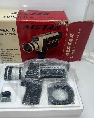Videocamera Super 8 Vintage ALSTAR PZ-803 - Nuova