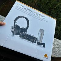 Scheda audio+ mic  kit BEHRINGER