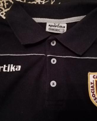 Polo blu notte AC Reggiana 1919 calcio ultras Re