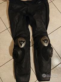Pantaloni pelle Dainese tg52