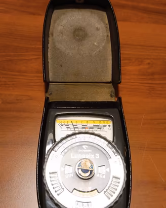 Gossen Lunasix 3-Esposimetro Vintage Funzionante