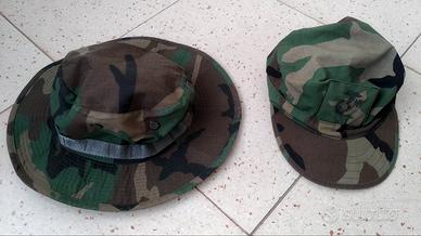 Tasca , cappello woodland , maschere , occhiali