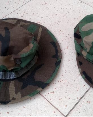 Tasca , cappello woodland , maschere , occhiali