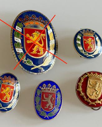 Stemma Polizia Zaragoza anni '70