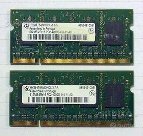 Memoria ram infineon 512mb 2rx16 pc2-4200s-444-11-