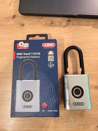 Lucchetto ABUS Touch 57/50 con impronta digitale