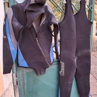 2 mute e pinne di profondita