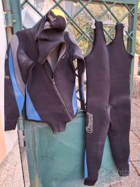 2 mute e pinne di profondita