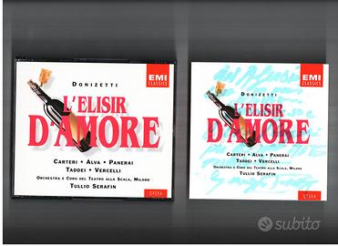 Opera: L'elisir d'amore di Donizetti con autografo
