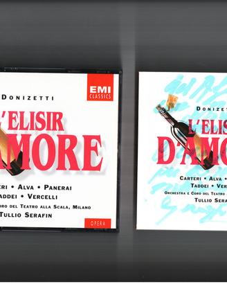 Opera: L'elisir d'amore di Donizetti con autografo