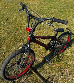 BMX Freestyle 20 Nero Rosso – Skatepark + Peg