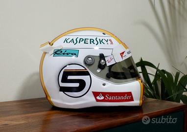 Casco Arai kart - Sk6 replica Vettel 2017