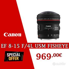 Canon EF 8-15mm f/4 L USM Fisheye