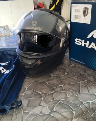 Casco Shark Ridil Blank Mat XL 