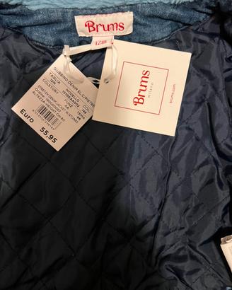 Giubbotto in jeans imbottito