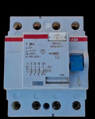 Interruttore Differenziale ABB F364 - 25A