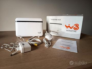 modem adsl fibra  zxhn h389q windtre