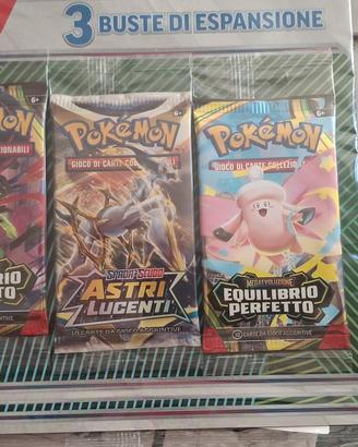 Blister 3 Buste Pokemon Spada e Scudo