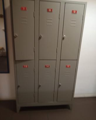Armadietti da spogliatoio 