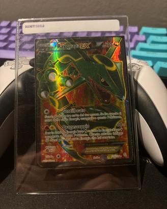 rayquazza EX Full art 123/124 dragons exalted