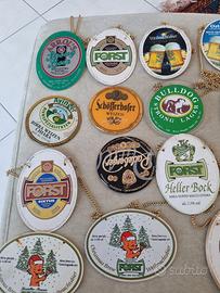 N. 18 Quadretti pubblicitari delle BIRRE 