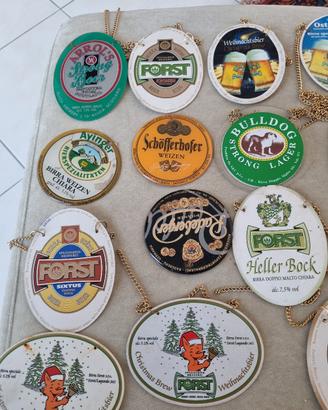 N. 18 Quadretti pubblicitari delle BIRRE 