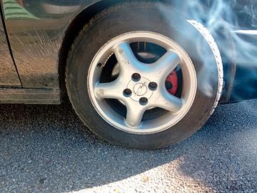 4 Cerchi opel 15 con gomme invernali