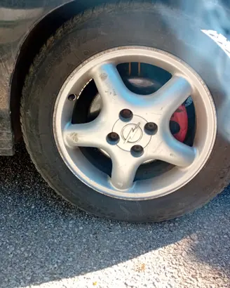4 Cerchi opel 15 con gomme invernali