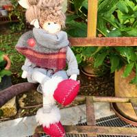 bambola di stoffa fatta a mano