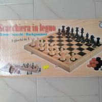 Gioco SCACCHIERA IN LEGNO