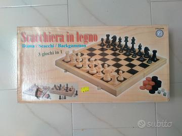 Gioco SCACCHIERA IN LEGNO