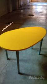 scrivania per bambini ikea giallo