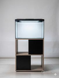 Acquario Aquael leddy 60XL+mobile design+accessori