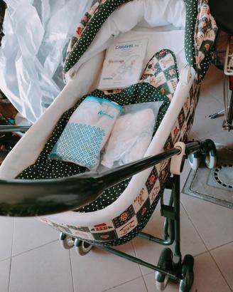 passeggino e carrozzina 2 in 1