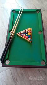 BILIARDO IN LEGNO PER BAMBINI