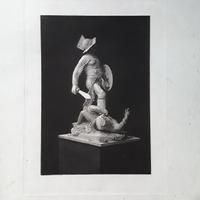 Stampa antica fotoincisione 