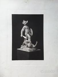 Stampa antica fotoincisione 