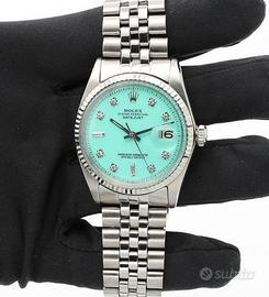 Rolex datejust "tiffany"