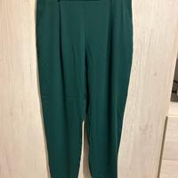 Primark - Pantalone verde morbido tg.44