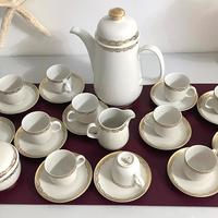 Servizio da caffe' da 12 Bavaria oro zecchino