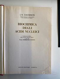 Libro “Biochimica degli acidi nucleici”