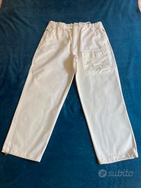 Pantaloni Moncler 70 bianco