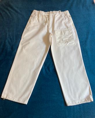 Pantaloni Moncler 70 bianco