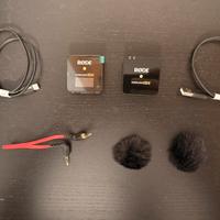 Microfono Rode Wireless GO II con accessori