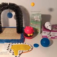 3 Set giochi interattivi per gatti 