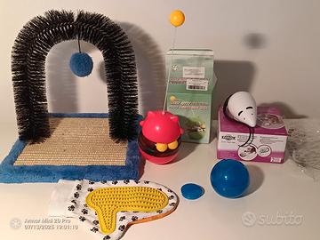 3 Set giochi interattivi per gatti 