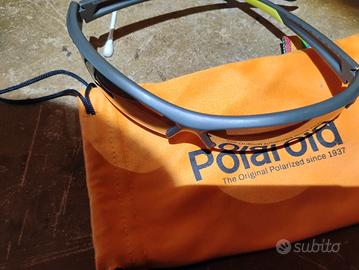 occhiali sole Polaroid sportivi 7027/s gialloaranc