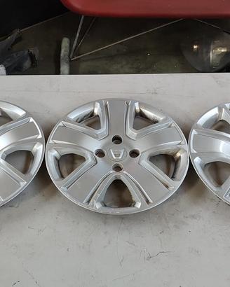 Dacia Sandero COPRICERCHI DIAMETRO 15