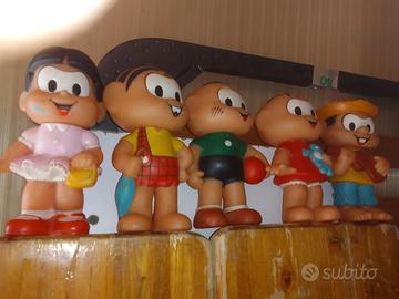 La banda di Monica 5 pupazzi in plastica 